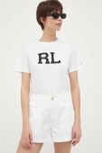 Бавовняна футболка Polo Ralph Lauren колір білий (3157485)