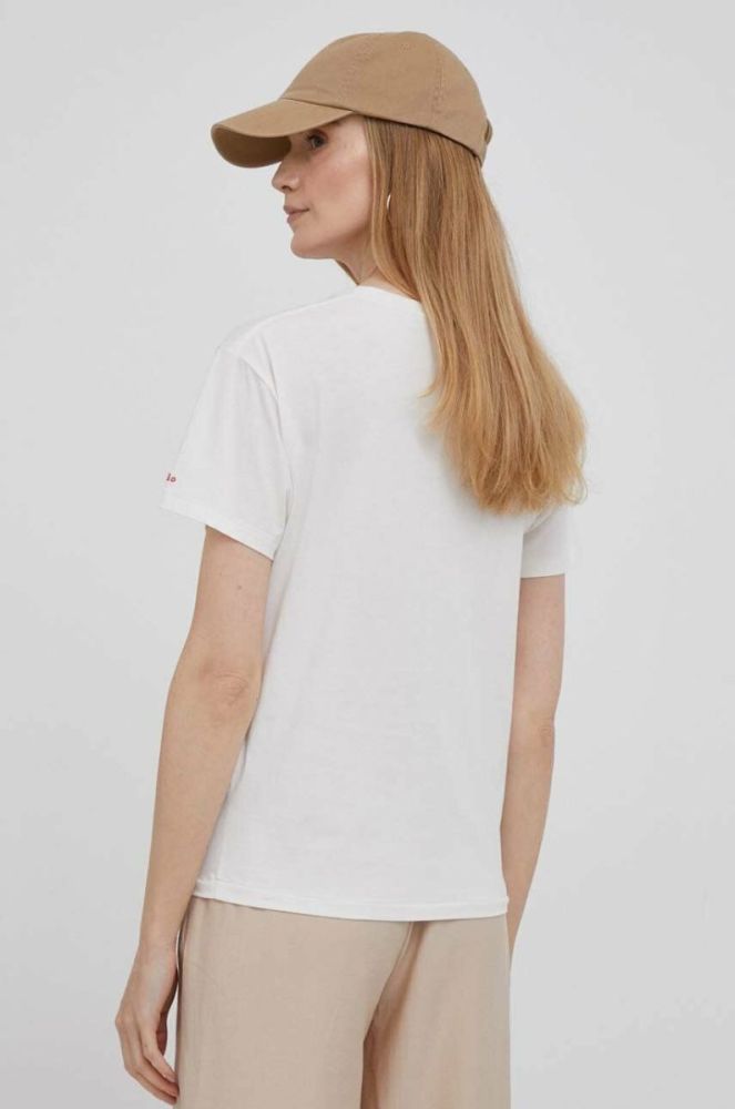 Бавовняна футболка Polo Ralph Lauren колір білий (3191989) фото 3