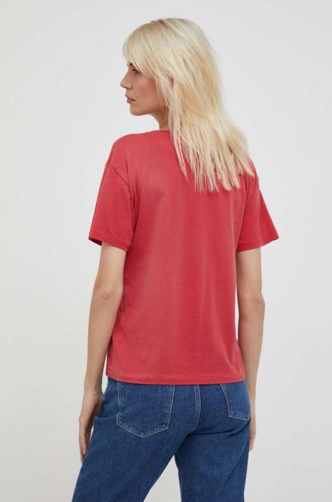 Бавовняна футболка Polo Ralph Lauren колір червоний (3191994) фото 3