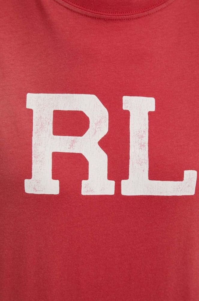 Бавовняна футболка Polo Ralph Lauren колір червоний (3191994) фото 5