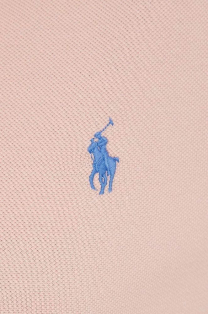 Бавовняне поло Polo Ralph Lauren колір помаранчевий (3222417) фото 5