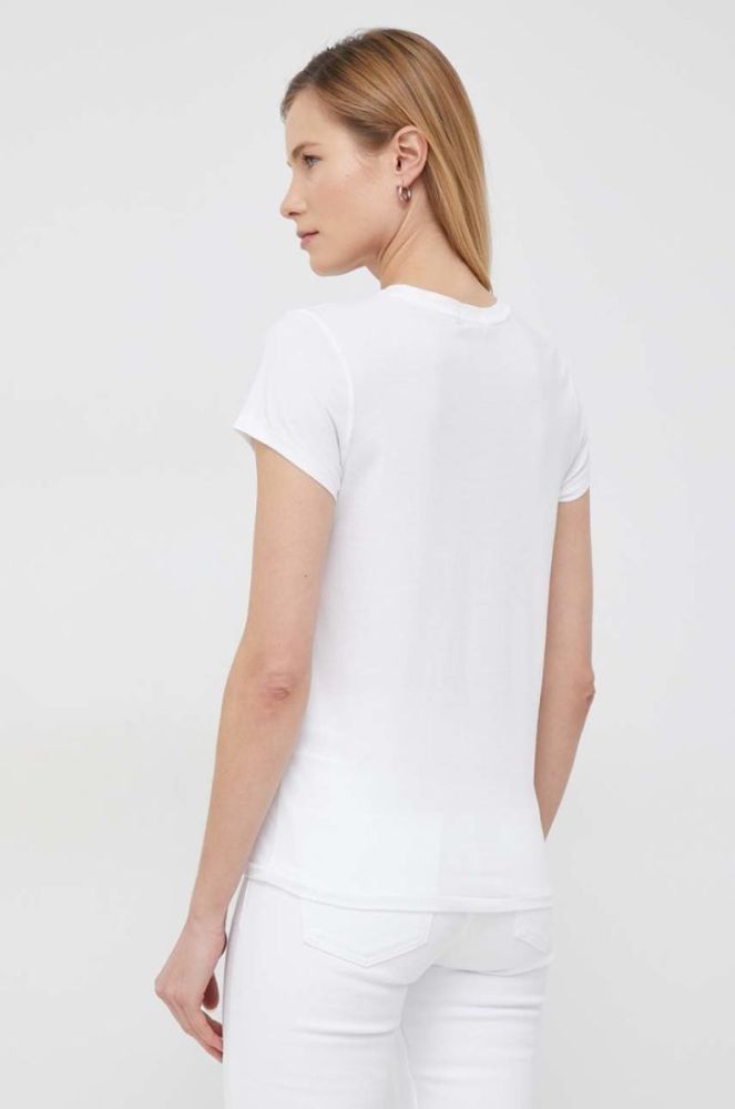 Бавовняна футболка Polo Ralph Lauren колір білий (2948882) фото 3