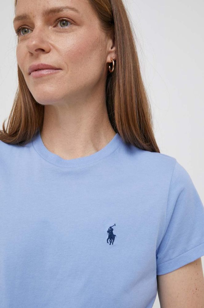 Бавовняна футболка Polo Ralph Lauren колір жовтий (3336372)