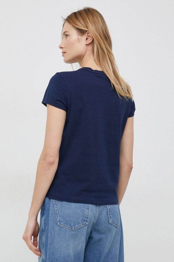 Бавовняна футболка Polo Ralph Lauren колір синій (2948887) фото 3