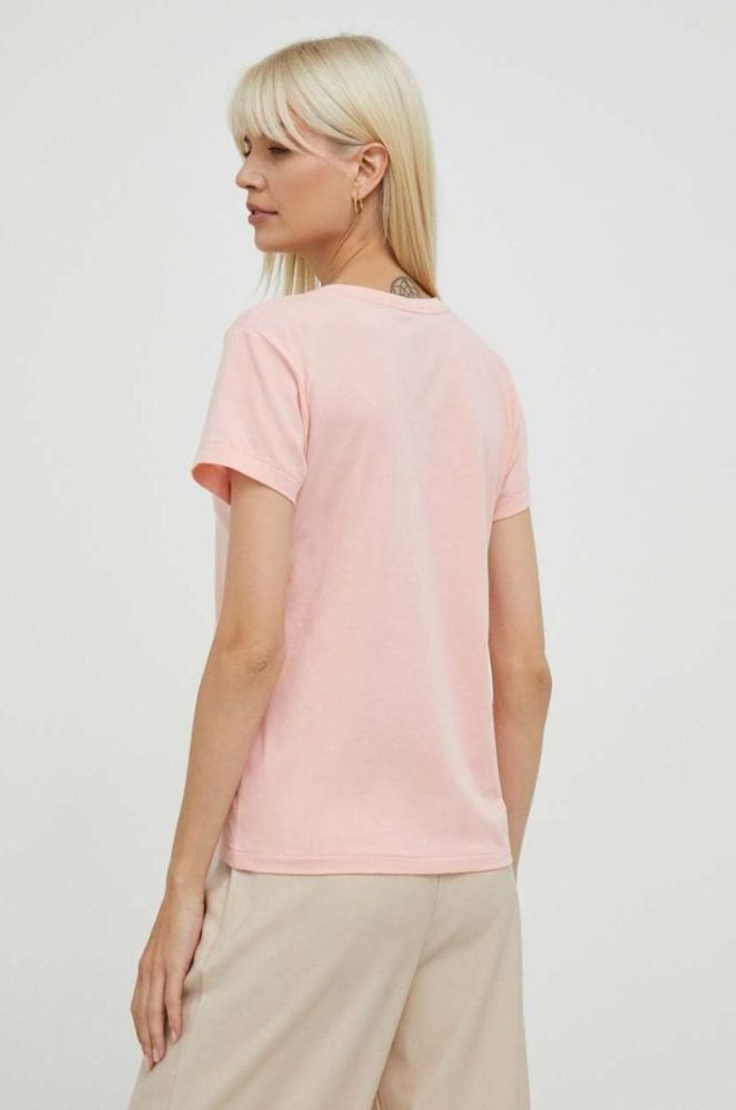 Бавовняна футболка Polo Ralph Lauren колір рожевий (3309326) фото 3