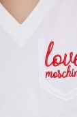 Бавовняна футболка Love Moschino колір білий (3285965)