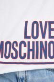 Бавовняна футболка Love Moschino колір білий (3220984)