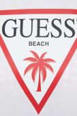 Бавовняна футболка Guess Колір білий колір білий