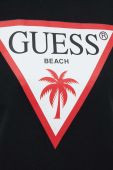 Бавовняна футболка Guess Колір чорний колір чорний
