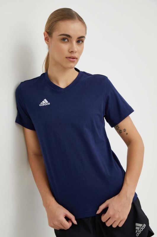 Бавовняна футболка adidas Performance колір синій (2897169) фото 2