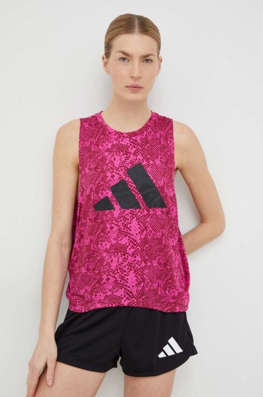 Топ для тренувань adidas Performance Train Icons колір рожевий