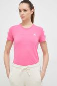 Бавовняна футболка adidas колір рожевий (3023630)