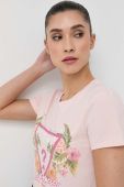 Футболка Guess жіночий колір рожевий (3020505)