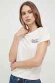 Футболка Guess жіночий колір бежевий (3036949)