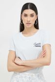 Футболка Guess жіночий колір блакитний (3036959)