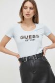Футболка Guess жіночий колір блакитний (3020560)