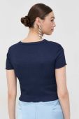 Футболка Guess жіночий колір синій (3099668)