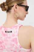 Топ Guess x Banksy жіночий колір рожевий