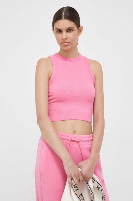 Топ Guess жіночий колір рожевий (3395630)