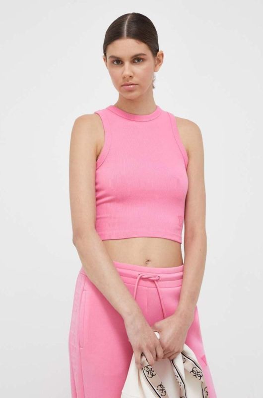 Топ Guess жіночий колір рожевий (3395630)