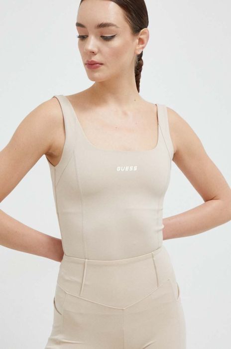 Топ Guess жіночий колір бежевий (3020611)