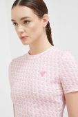 Футболка Guess жіночий колір рожевий (3020635)