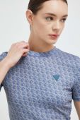 Футболка Guess жіночий колір блакитний (3020640)