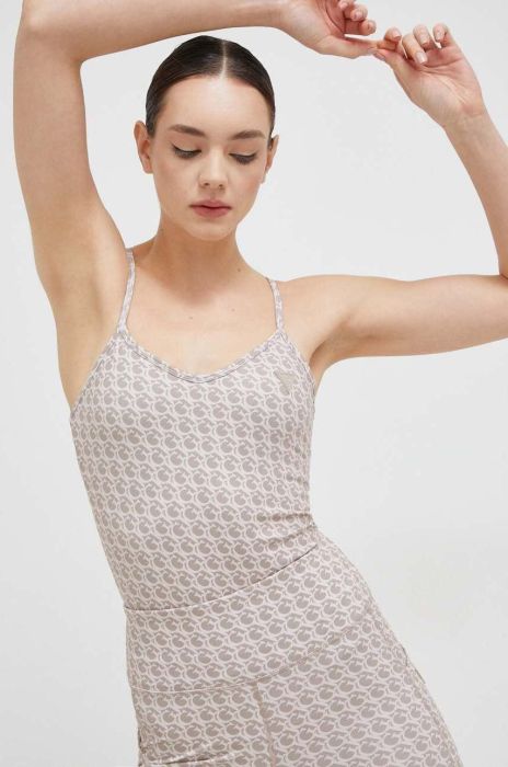 Топ Guess жіночий колір коричневий (3020650)