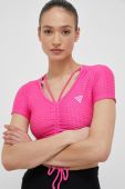 Футболка Guess жіночий колір рожевий (3188937)
