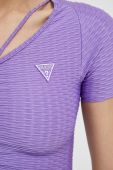Футболка Guess жіночий колір фіолетовий (3188932)