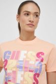 Бавовняна футболка Guess колір помаранчевий (3124511)