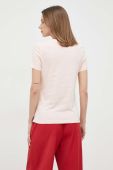 Бавовняна футболка Guess колір рожевий (3020700)