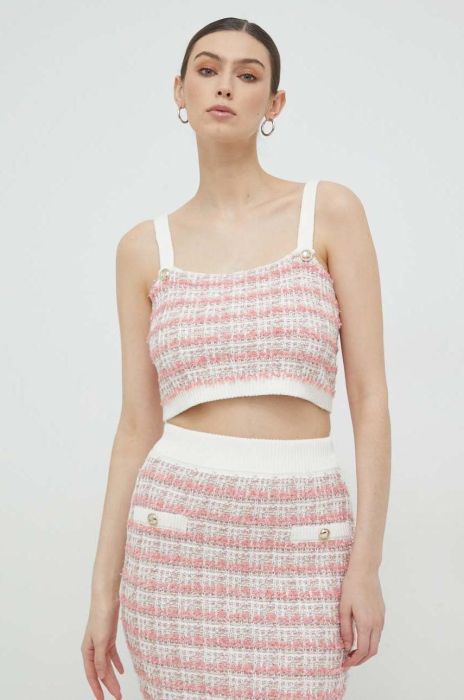 Топ Guess жіночий колір рожевий (2966947)