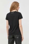 Бавовняна футболка Karl Lagerfeld колір чорний (2894178)