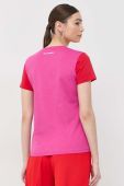 Бавовняна футболка Karl Lagerfeld колір рожевий (3080103)