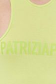 Топ Patrizia Pepe жіночий колір зелений (2874361)