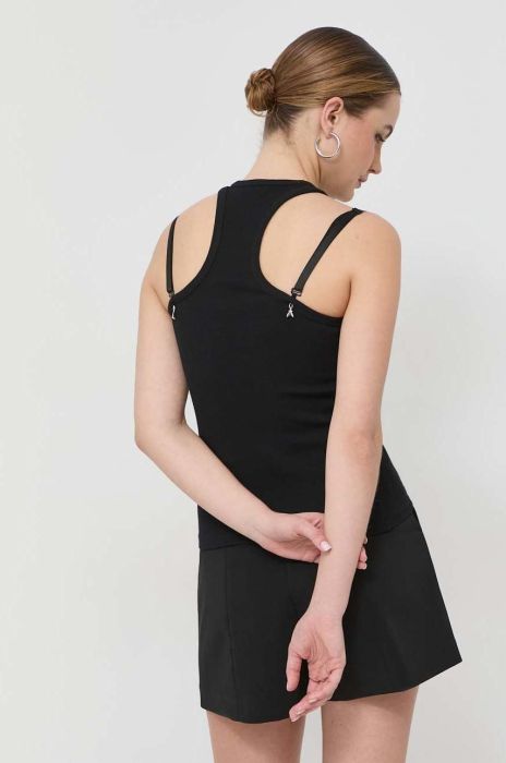 Топ Patrizia Pepe жіночий колір чорний (2874366)