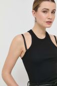 Топ Patrizia Pepe жіночий колір чорний (2874366)