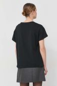 Бавовняна футболка Patrizia Pepe колір чорний (2868022)