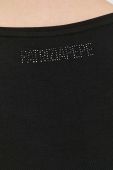 Футболка Patrizia Pepe жіночий колір чорний