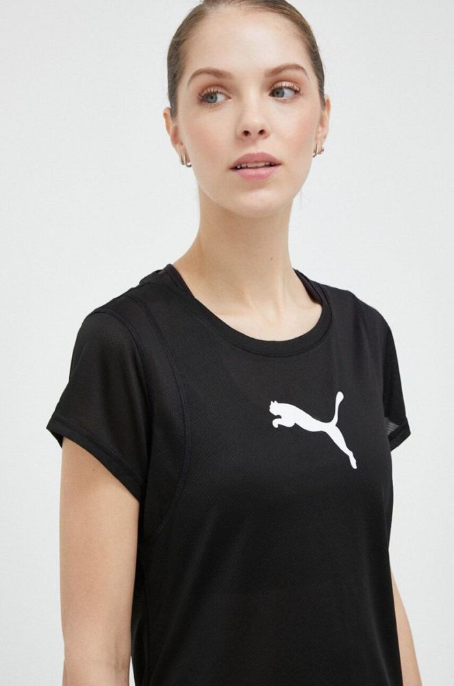 Тренувальна футболка Puma Train All Day колір чорний фото 4