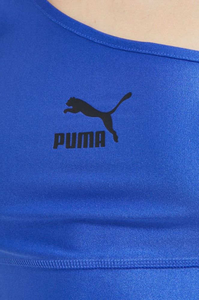 Спортивний топ Puma Dare To жіночий колір блакитний фото 5