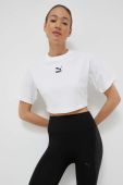 Бавовняна футболка Puma колір білий 538321-01