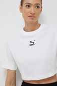 Бавовняна футболка Puma колір білий 538321-01