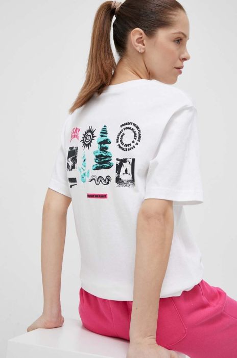 Бавовняна футболка Puma колір білий 538362-02