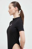 Боді Puma CLASSICS жіночі колір чорний півгольф 539003-01