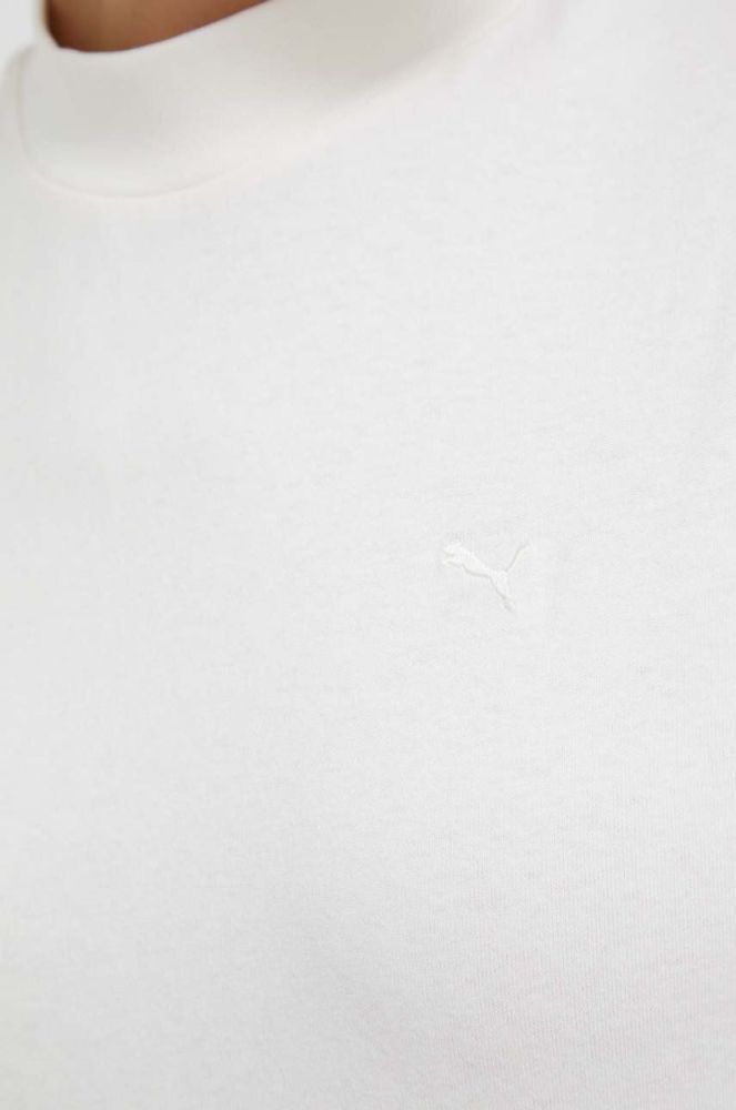 Бавовняна футболка Puma колір бежевий (3275584) фото 4
