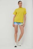 Бавовняна футболка Puma колір жовтий