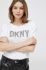 Футболка Dkny жіночий колір білий (2874383)