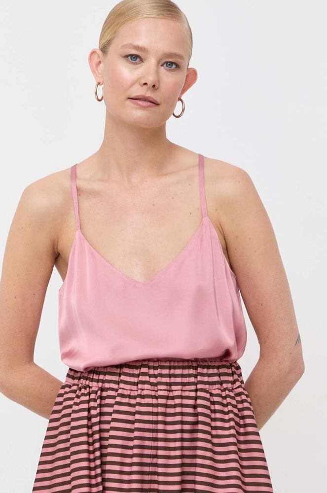 Блузка Twinset колір рожевий (3405529)